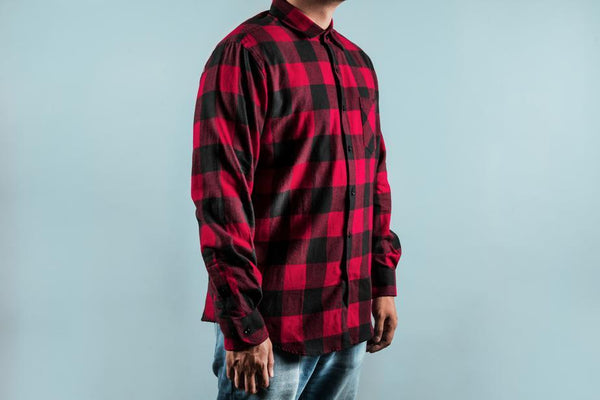 Chequered Red Shirt Liam Fashions 