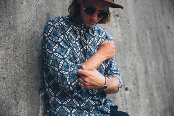 Ocean Blue Shirt Liam Fashions 
